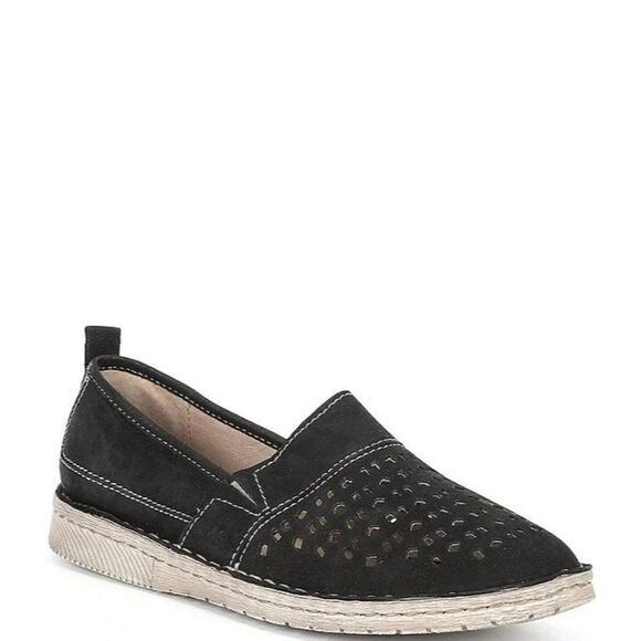 Josef Seibel Sofie 27 Leather Slip-ons - Picture 9 of 10